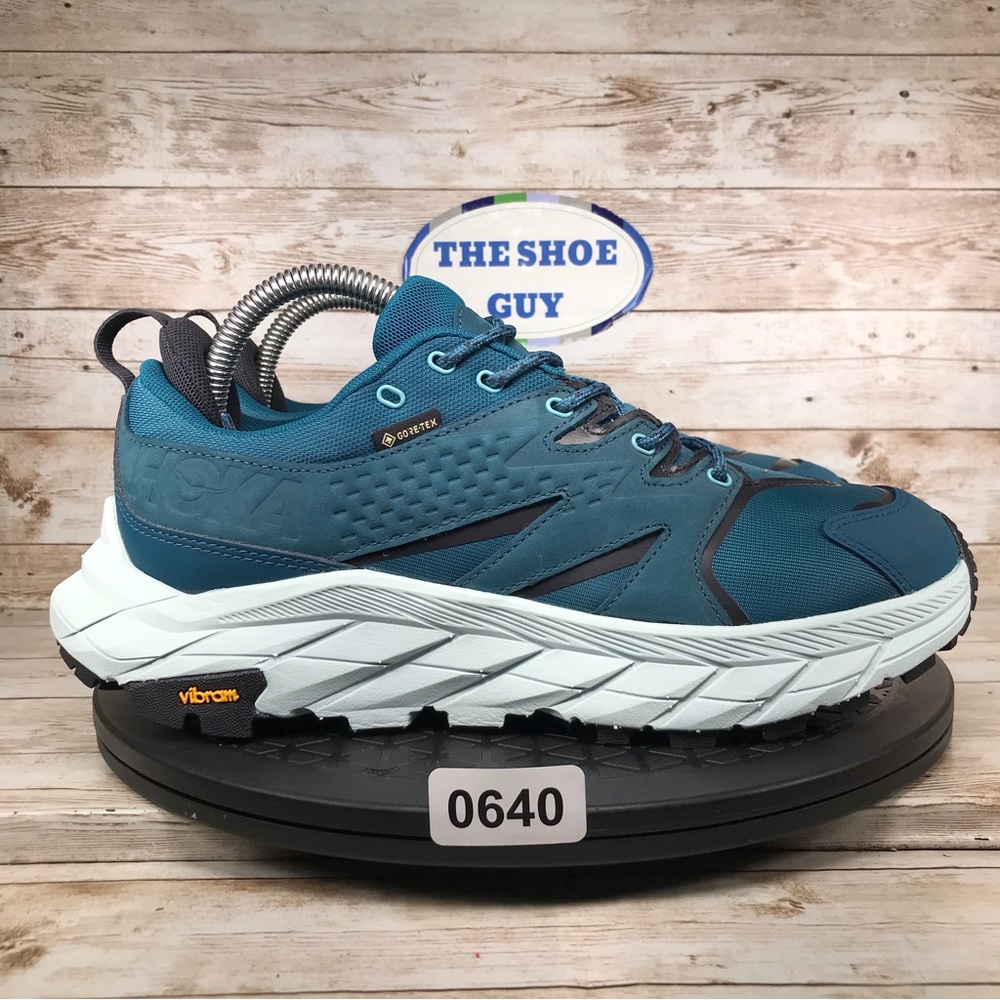 BRAND NEW!! HOKA ONE WOMEN SIZE 8B ANACAPA GORE TEX BLUE RUNNING SHOES